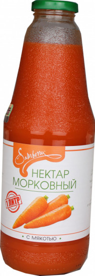Набор нектара морковного с мякотью