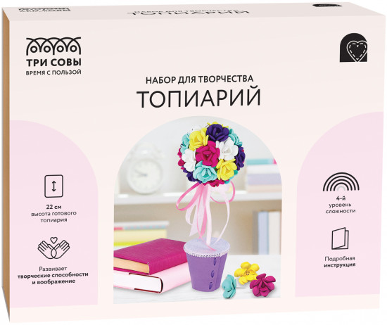 Набор для творчества «Топиарий. Розы»