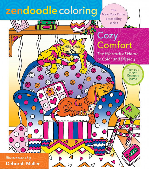 Zendoodle Coloring. Cozy Comfort