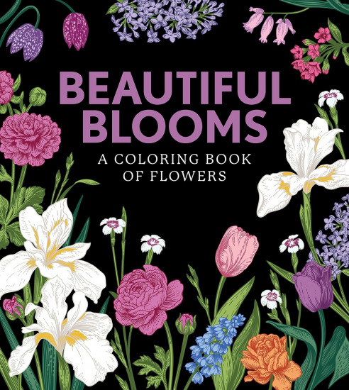 Beautiful Blooms. A Coloring Book of Flowers. Volume 7
