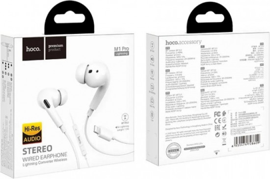 Наушники Hoco M1 Pro Lightning