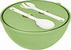 Салатник с крышкой и приборами «Vanilla»