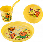 Набор детской посуды «Три кота»