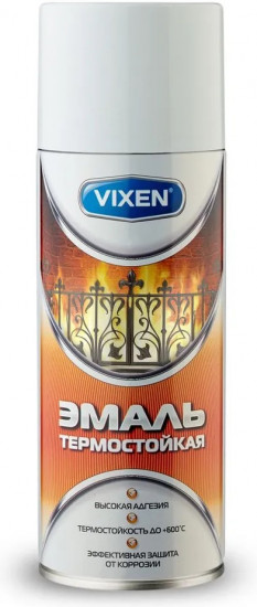 Эмаль термостойкая, белая