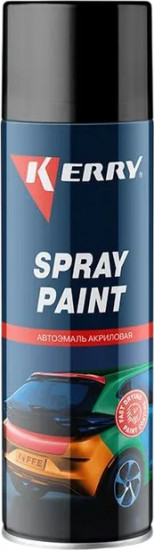 Автоэмаль акриловая черная
