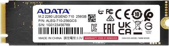 Твердотельный накопитель SSD Adata Legend 710