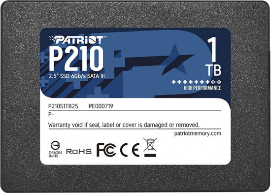 Твердотельный накопитель SSD Patriot P210
