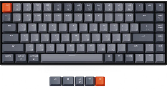 Клавиатура Keychron K2 K2-B3H Brown Switch