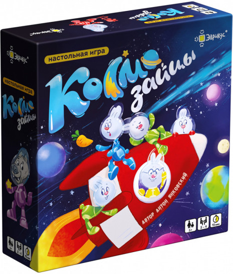 Игра настольная «Космозайцы»