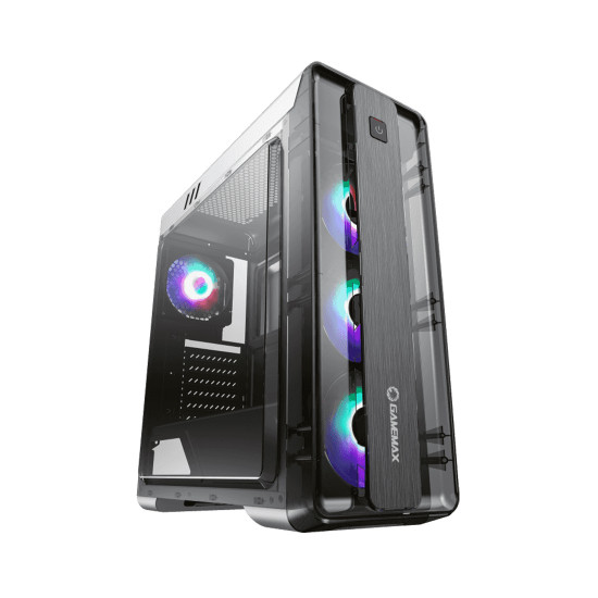 Корпус компьютерный без Б/П GameMax MoonLight FRGB WT