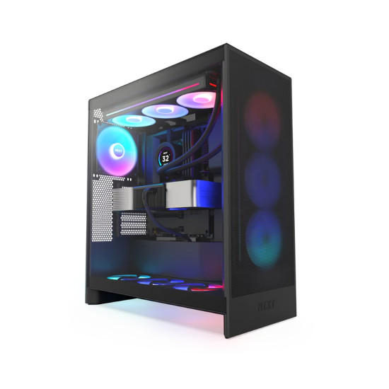 Компьютерный корпус NZXT H7 Flow RGB CM-H72FB-R1