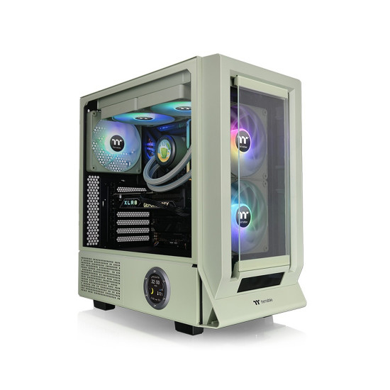 Компьютерный корпус Thermaltake Ceres 350 MX Matcha Green