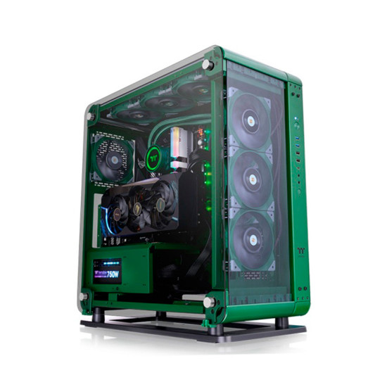 Компьютерный корпус Thermaltake Core P6 TG Racing Green