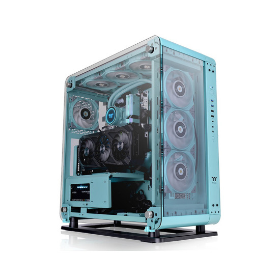 Компьютерный корпус Thermaltake Core P6 TG Turquoise