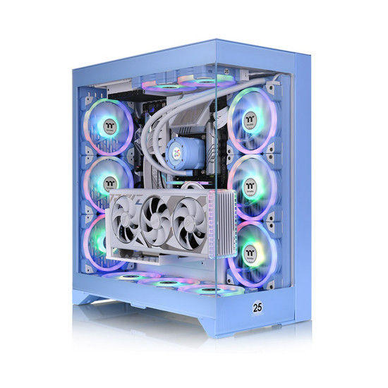 Компьютерный корпус Thermaltake CTE E600 MX Hydrangea Blue