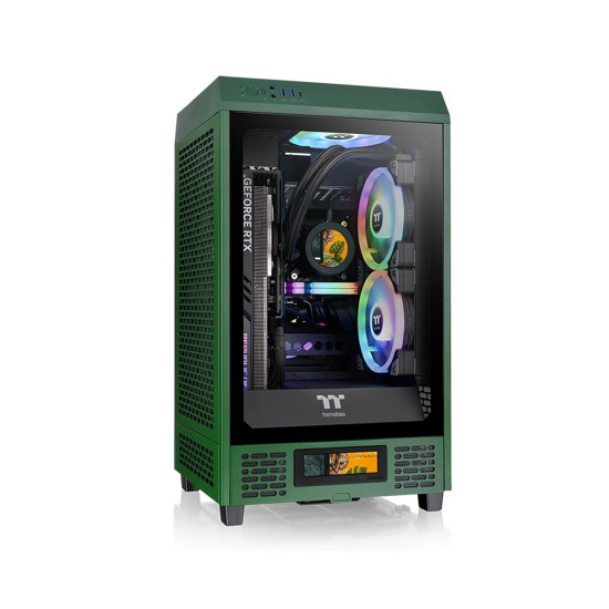 Компьютерный корпус Thermaltake The Tower 200 Racing Green