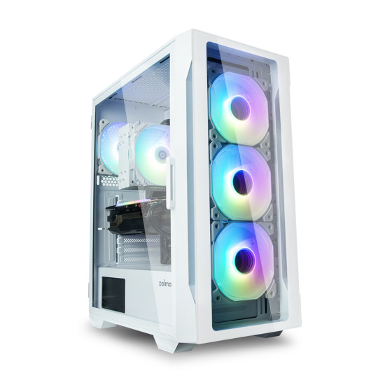 Компьютерный корпус Zalman i3 NEO TG White