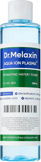 Тонер для лица с аква-ионной плазмой ультраувлажняющий «Hydrating Water Toner»