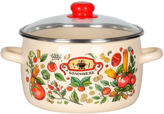Кастрюля с крышкой «Болоньезе»