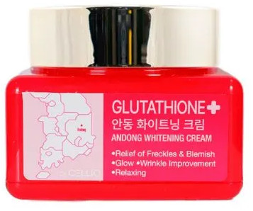 Крем для лица осветляющий с глутатионом «Andong Glutathione Whitening»