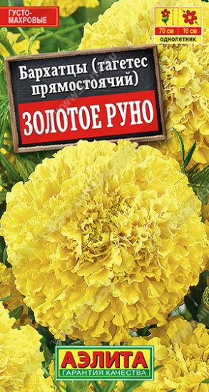 Бархатцы прямостоячие «Золотое руно»