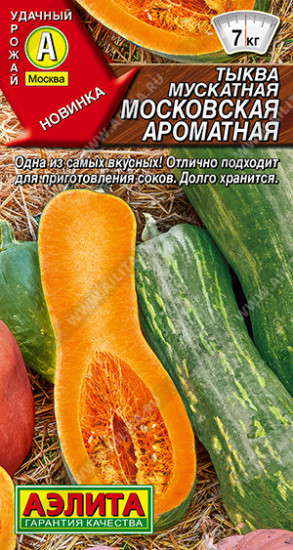 Тыква мускатная «Московская ароматная»