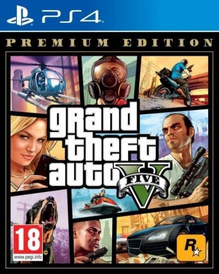 Видеоигра для PS4 «Grand Theft Auto V Premium Edition»