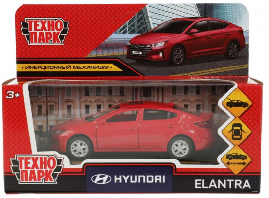 Машина инерционная «Hyundai Elantra»