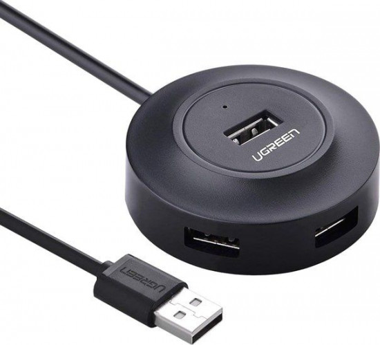 Концентратор Ugreen USB 2.0 4 port HUB CR106