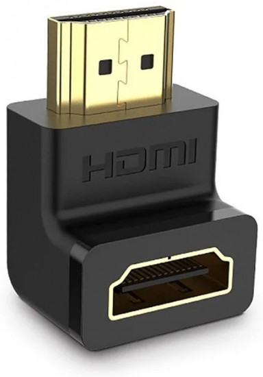 Переходник Ugreen HDMI(f) - HDMI(m) 90° HD112