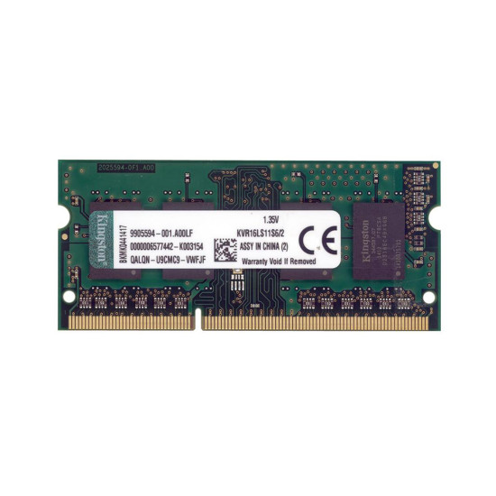 Модуль памяти для ноутбука Kingston ValueRAM KVR16LS11S6/2