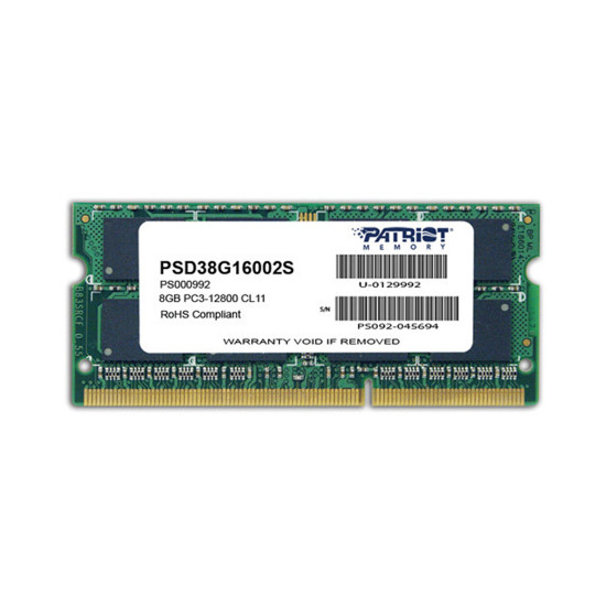 Модуль памяти для ноутбука SL PSD38G16002S DDR3 8GB