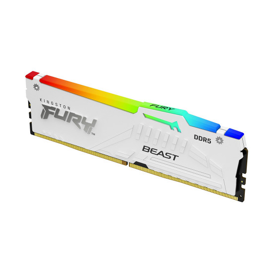 Модуль памяти FURY Beast White RGB EXPO KF552C36BWEA-16 DDR5 16GB 5200MHz