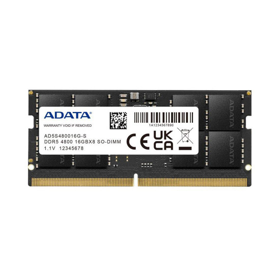 Модуль памяти для ноутбука Adata AD5S480016G-S DDR5 16GB 4800MHz