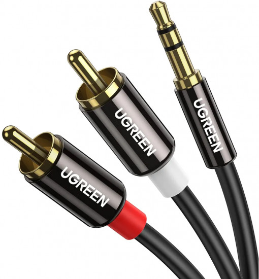 Кабель Audio 3.5 mm — 2RCA Ugreen AV116