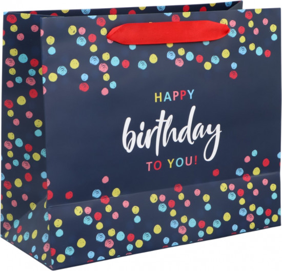 Пакет подарочный «Happy Birthday»