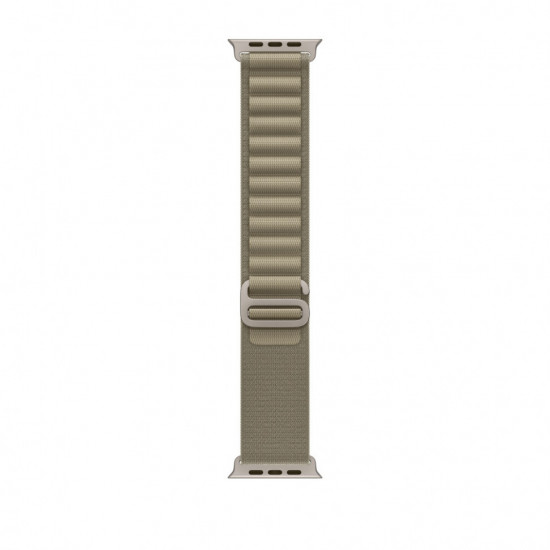 Ремешок для Apple Watch 49mm Olive Alpine Loop - Large