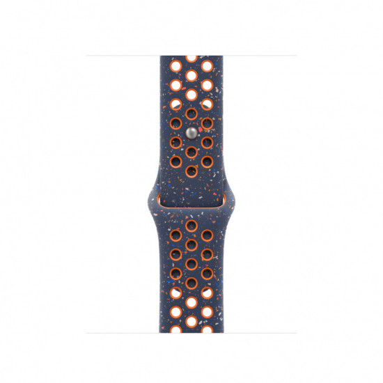 Ремешок для Apple Watch 45mm Blue Flame Nike Sport Band - M/L