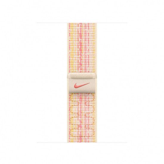 Ремешок для Apple Watch 45mm Starlight/Pink Nike Sport Loop