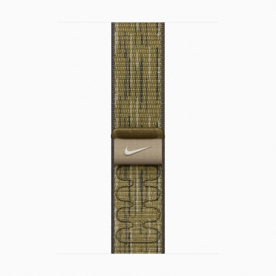 Ремешок для Apple Watch 46mm Green/Grey Nike Sport Loop