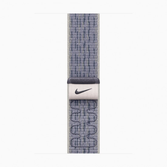 Ремешок для Apple Watch 46mm Grey/Blue Nike Sport Loop