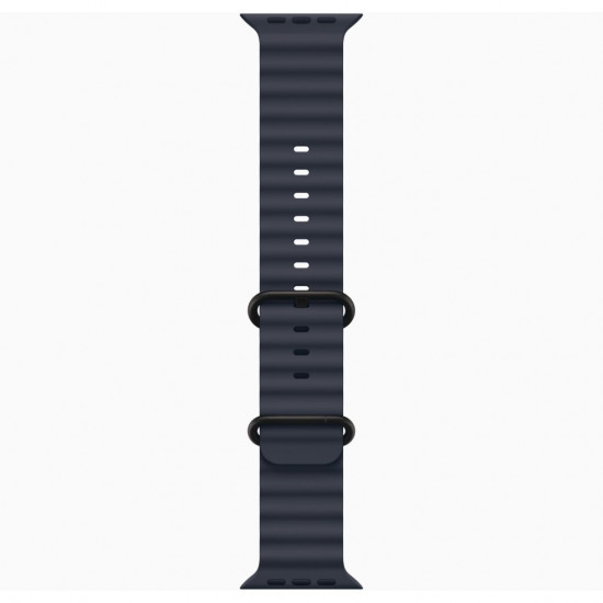 Ремешок для Apple Watch 49mm Navy Ocean Band - Black Titanium Finish