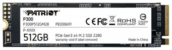 SSD накопитель P300P512GM28
