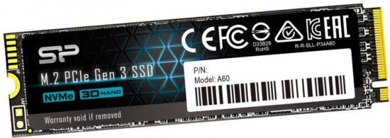 SSD накопитель SP00P34A60M28 