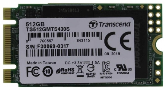 SSD накопитель TS512GMTS430S 