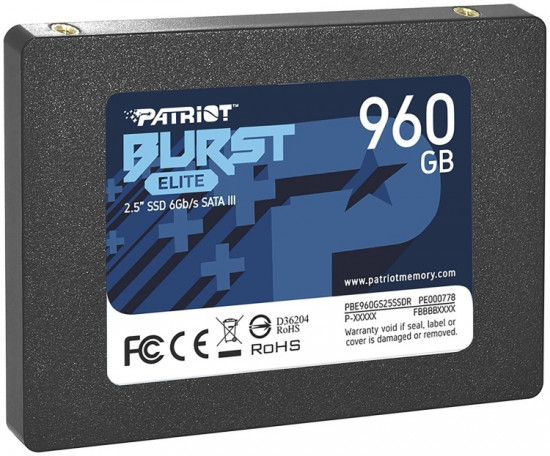 SSD накопитель PBE960GS25SSDR