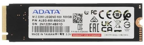 SSD накопитель ALEG-800-500GCS