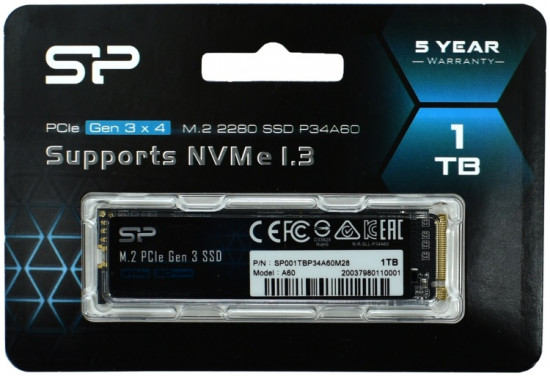 SSD накопитель SP001TBP34A60M28 