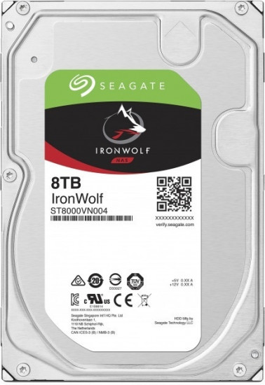 HDD накопитель IronWolf ST8000VN004