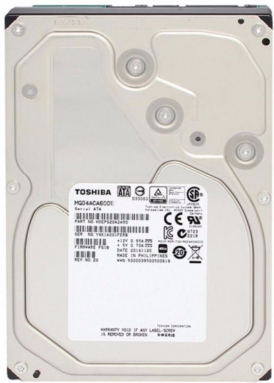 HDD накопитель MG04ACA600E 